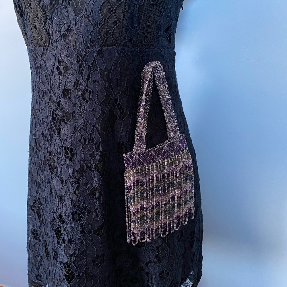 Beaded purse